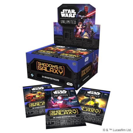 Shadows of the Galaxy display Star wars unlimited