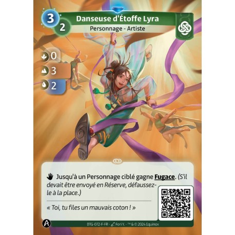 Bailarina de tela Lyra - Altered KS TCG