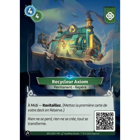 Reciclador Axiom - Altered KS TCG
