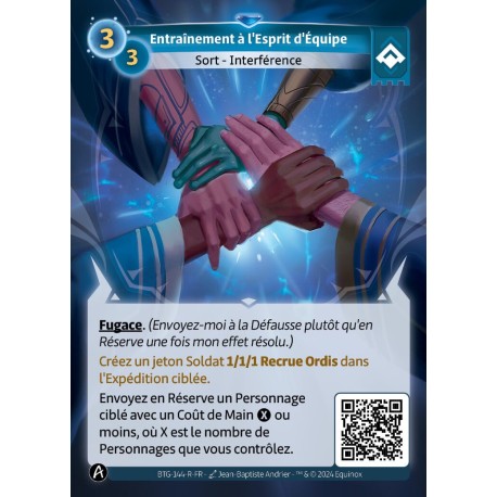 Entraînement à l'Esprit d'Équipe - Altered KS TCG