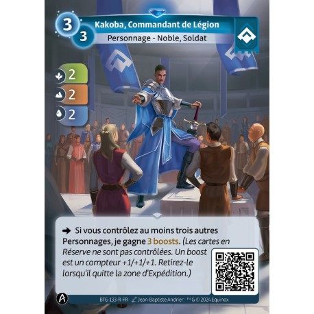 Kakoba, Legion Commander - Altered KS TCG