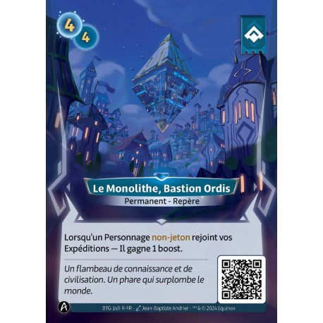 Le Monolithe, Bastion Ordis - Altered KS TCG