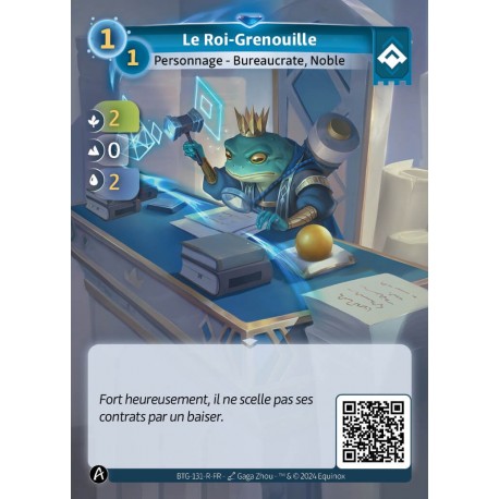 The Frog King - Altered KS TCG