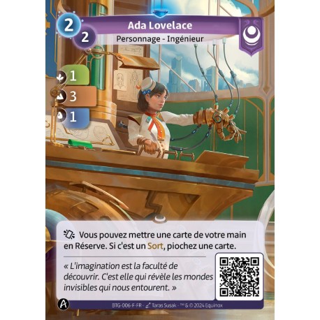 Ada Lovelace - Altered KS TCG
