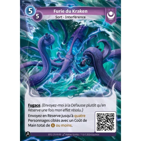 Furie du Kraken - Altered KS TCG
