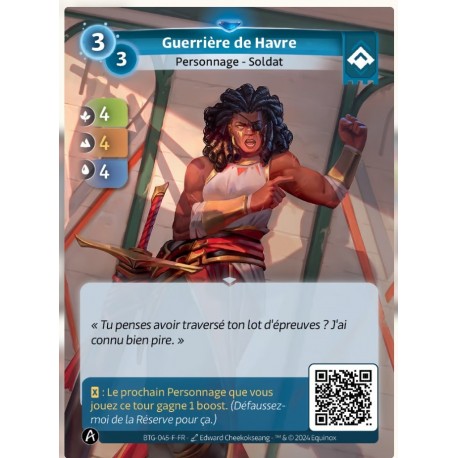 Guerrière de Havre - Altered TCG