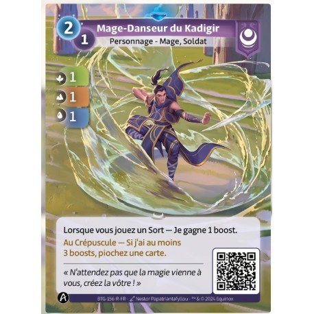 Mage-Danseur du Kadigir Altered KS RARE