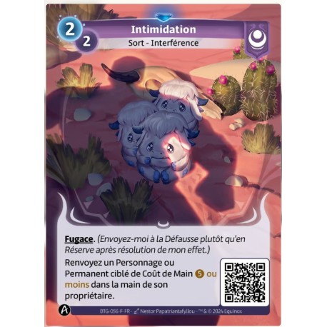 Intimidation Altered KS RARE