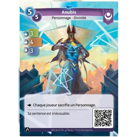 Anubis Rare Alternative Altered TCG