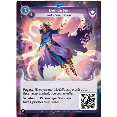 Don de Soi Rare Altered TCG