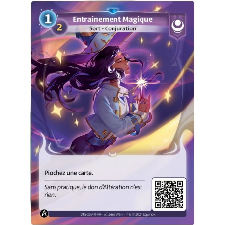 Entraînement Magique Rare Altered TCG