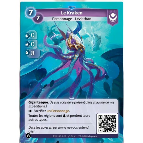 Le Kraken Rare Altered TCG