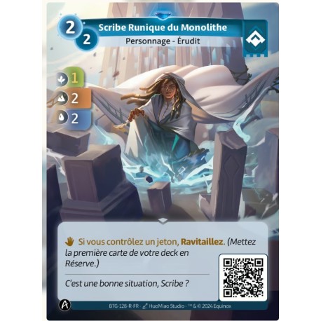 Scribe Runique du Monolithe Rare Altered KS