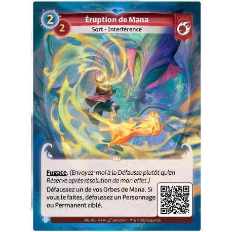 Éruption de Mana Rare Altered KS