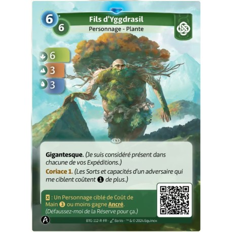 Hijo de Yggdrasil Raro KS Alterado