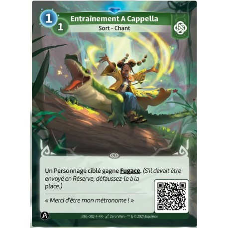 A Cappella Training Rare Altered KS