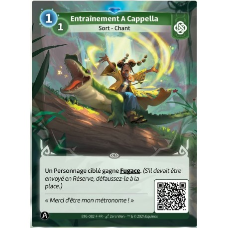 Training A Cappella Rare Altered KS