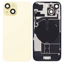 Cubierta trasera Apple iPhone 15 con logotipo compatible