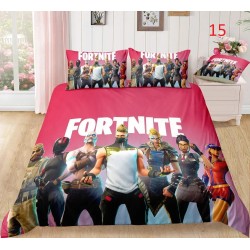 Fortnite funda n&oacute;rdica Anime Battle Royale con funda de almohada, 4 tama&ntilde;os de ropa de cama