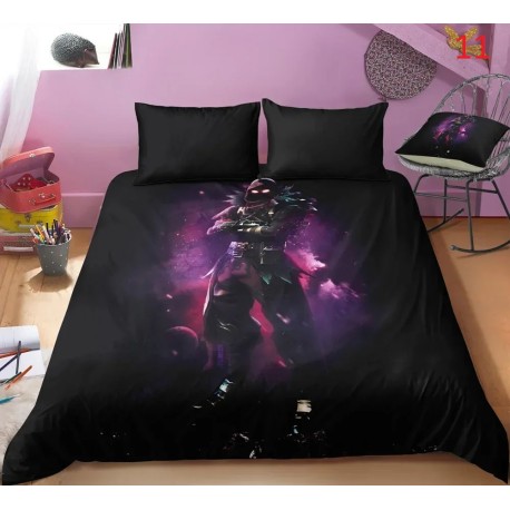 Fortnite funda nórdica Anime Battle Royale con funda de almohada, 4 tamaños de ropa de cama
