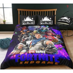 Fortnite funda n&oacute;rdica Anime Battle Royale con funda de almohada, 4 tama&ntilde;os de ropa de cama
