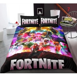 Fortnite funda n&oacute;rdica Anime Battle Royale con funda de almohada, 4 tama&ntilde;os de ropa de cama