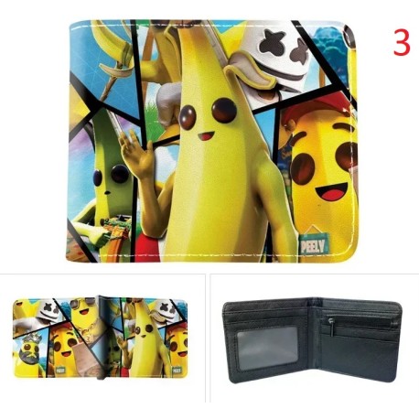 Fortnite Royale Battle cartera de cuero para los hombres, regalo ideal