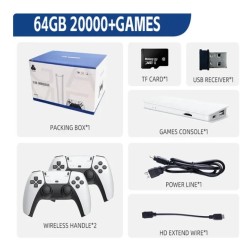 cosnole retro gaming 10000 jeux game stick 4k pro