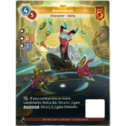 Asmod&eacute;e (6-6-3) Unique Bravos - Altered TCG - Edition KS