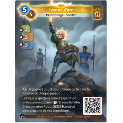 Jeanne d'Arc (2-3-3) Carte Unique Axiom - Altered TCG