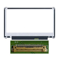 Dalle Ordinateur Portable 11.6" Slim HD (1366x768) LCD 60Hz, 30pin Droite, Fixations Haut Bas (N116BGE-EB2) Matte