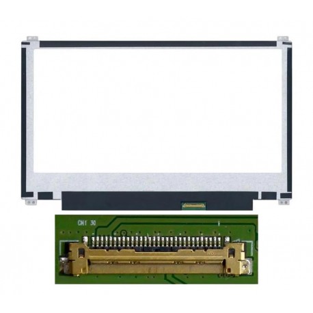11.6" Slim HD (1366x768) LCD 60Hz Laptop Panel, 30pin Right, Top Bottom Mount (N116BGE-EB2) Mate