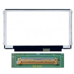 11,6" Slim HD (1366x768) LCD 60Hz Laptop Panel, 40pin Derecha, Montaje Lateral (N116BGE-L41) Mate