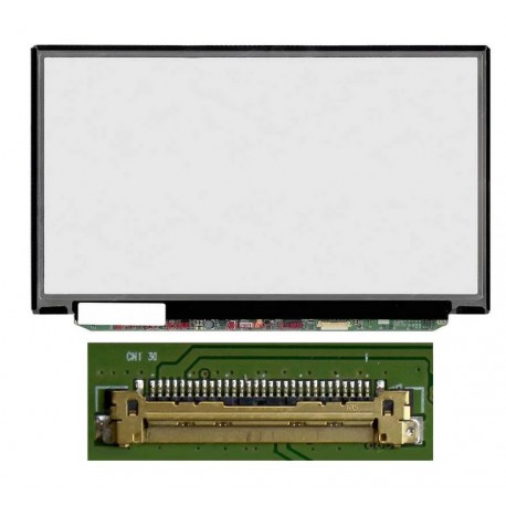 12,5" Slim HD (1366x768) IPS 60Hz, 30pin Derecha, Portátil sin conexión (LP125WH2(SP)(T1)) Mate