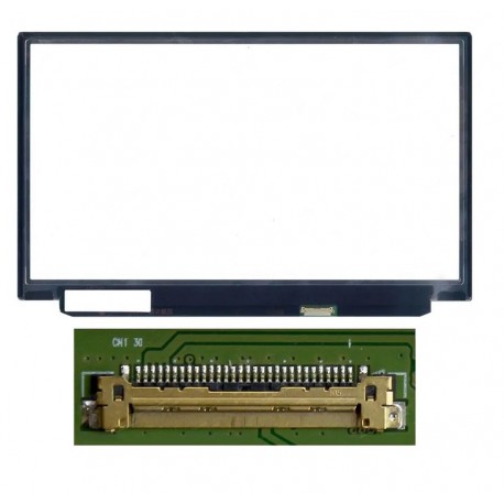 Screen laptop 12.5" Slim HD (1366x768) IPS 60Hz, 30pin Right, No Mounts (LP125WH2(SP)(T1)) Matte