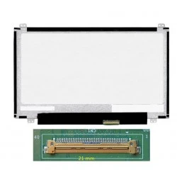  11.6" Slim HD (1366x768) LCD 60Hz 30pin Laptop Panel Derecho, Montaje Superior Inferior (NT116WHM-N23) Mate