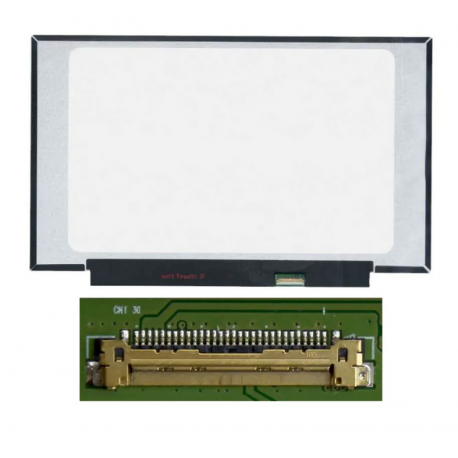14" Slim FHD (1920x1080) LCD 60Hz, eDP 30pin Izquierdo, Montaje Superior Inferior (B133HAN02.7 / B133HAN02.1 / B133HTN0)