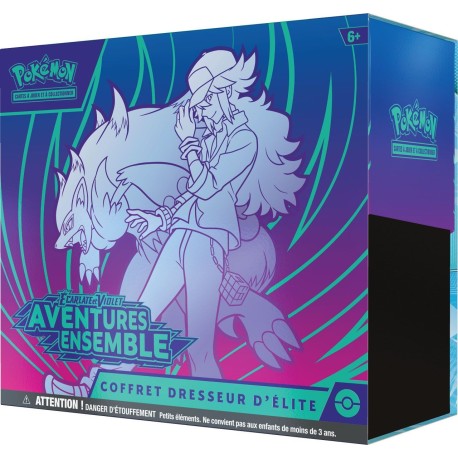 ETB Aventures Set EV09 Pokémon Elite Trainer Set: Escarlata y Morado