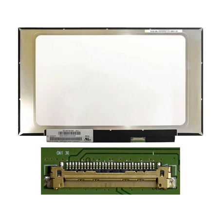 écran pc  Portable 14.0" Slim FHD (1920x1080) LCD 60Hz, eDP 30pin Droite 19mm, sans Fixation