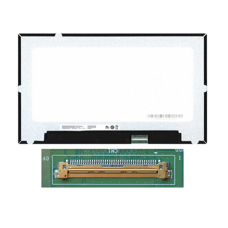 14.0" Slim FHD (1920x1080) LCD 60Hz Laptop Display, eDP 40pin Straight 19mm, Unmounted