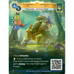 Vert&eacute;chine (5-6-5) Carte Unique Ordis - Altered TCG - Edition KS