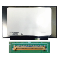 écran de réparatipon pc Portable14.0" Slim HD (1366x768) LCD 60Hz Touchscreen, 40pin eDP Droite 25mm, sans Fixation
