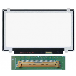 pantalla de reparación para portátil14.0" Slim HD+ (1600x900) LCD 60Hz, 40pin Derecha 25mm, Fijaciones Superior Inferior