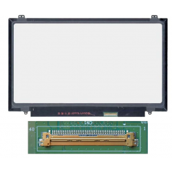 pantalla de reparación para portátil14.0" Slim QHD (2560x1440) IPS 60Hz, 40pin Derecha 25mm, Fijación Superior Inferior
