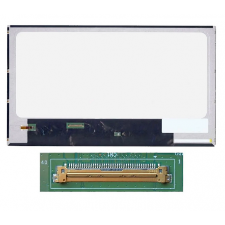 pantalla de reparación pc15.6" Fat HD (1366x768) LCD 60Hz, LVDS 40pin Izquierda 25mm, sin Montaje