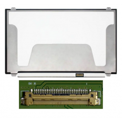 15.6" Slim FHD (1920x1080) IPS 120Hz 30pin Derecha 19mm, Fijación Superior Inferior Pantalla Reparación PC
