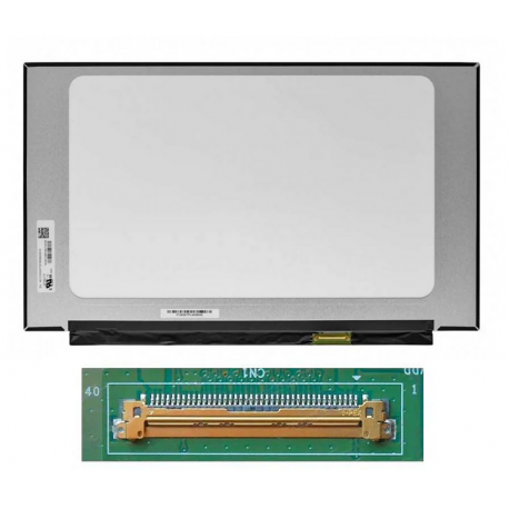 pantalla de reparación para PC de 15,6" Slim FHD (1920x1080) IPS 144Hz 40pin Straight 25mm, sin fijaciones