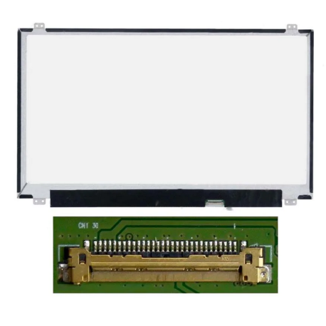 pantalla de portátil de 15,6" Slim FHD (1920x1080) IPS 60Hz 30pin Fijación superior inferior derecha