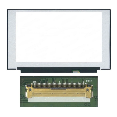 écran pc Portable 15.6" Slim FHD (1920x1080) LCD 240Hz, eDP 40pin Droite 21mm, sans Fixations