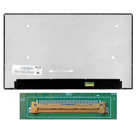 Panel para portátil FHD delgado de 15,6" (B156HAK02.4 HW0A / NV156FHM-T0J) (1920x1080) LCD 60Hz Pantalla táctil, eDP 40pin Derecha, sa